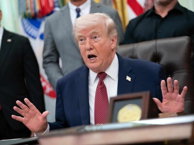 Donald Trump dice que Irán "no puede chantajear" a EE. UU.