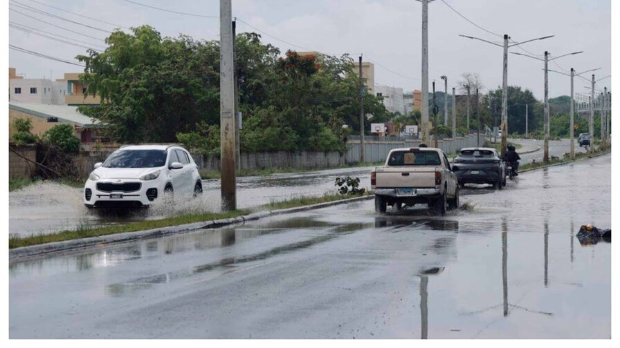 El Indomet prev&eacute; aumento de las lluvias para este martes por vaguada y sistema frontal