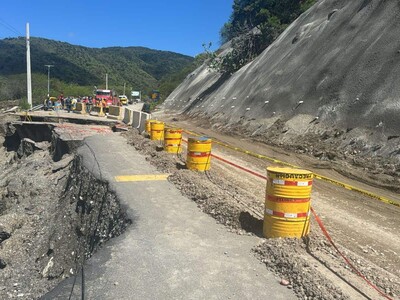MOPC construirá paso provisional en carretera Ocoa tras socavón