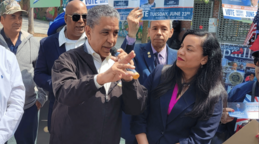 Adriano Espaillat impulsa campa&ntilde;a en Hamilton Heights con respaldo de Analilia Mej&iacute;a