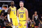 LeBron y los Lakers vencen a los Rockets en su debut en los playoffs de la NBA