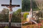 Un soldado israel&iacute; destroza a martillazos estatua de Cristo en L&iacute;bano, Netanyahu condena la acci&oacute;n