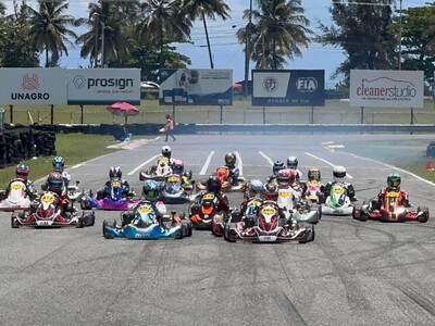 Ethan Pichardo se impone en Mini FDA en regreso karting a Américas