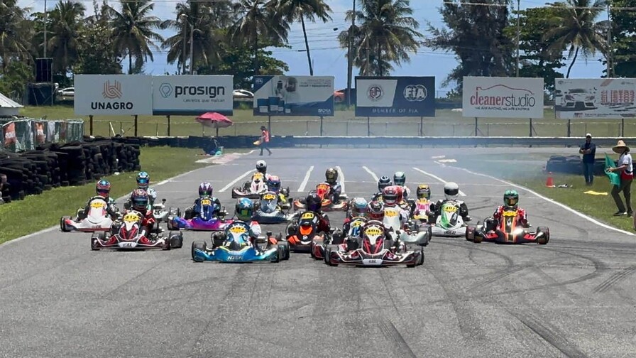 Ethan Pichardo se impone en la Mini FDA en el regreso del karting a las Américas