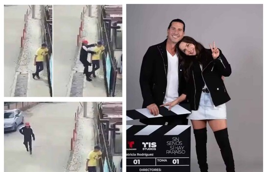 Publican las primeras im&aacute;genes del ataque mortal durante el rodaje de "Sin senos s&iacute; hay para&iacute;so 4"