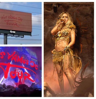 "Nos vamos de tour": mensaje en vallas de Santo Domingo que algunos vinculan con Karol G