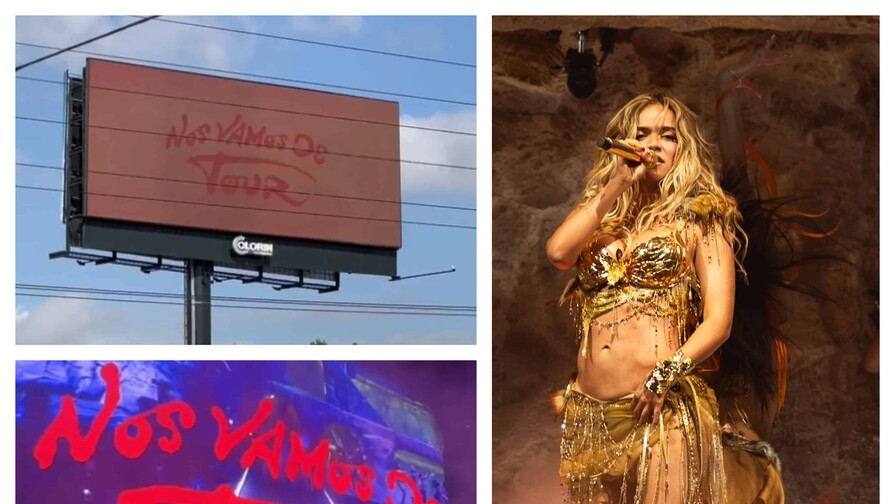 “Nos vamos de tour”: mensaje en vallas de Santo Domingo que algunos vinculan con Karol G