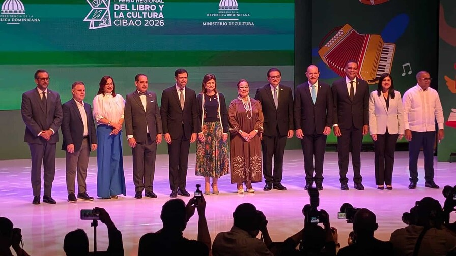 Inauguran Feria Regional del Libro y la Cultura Cibao 2026 en Santiago