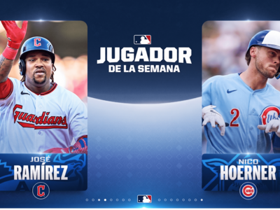 MLB: Ramírez y Hoerner, Jugadores de la Semana en Grandes Ligas
