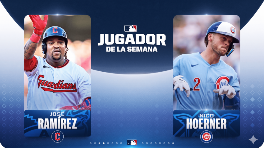 Video | Ramírez y Hoerner, Jugadores de la Semana en Grandes Ligas