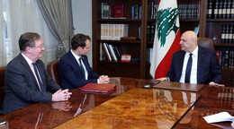 El presidente liban&eacute;s dice que las negociaciones con Israel ser&aacute;n sin intermediarios