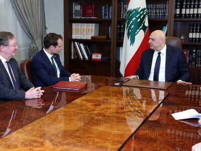 Presidente libanés: negociaciones con Israel sin mediación