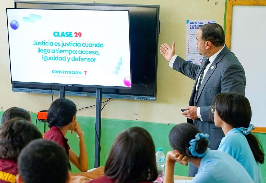 En esta clase reconocieron que tienen derechos y pueden exigirlos.