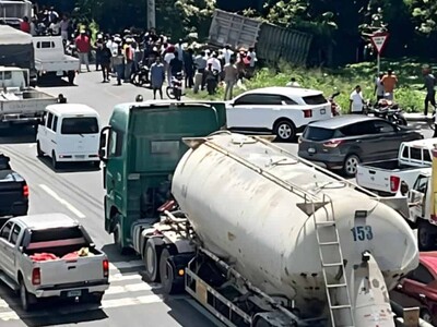 Tres muertos en accidente de tránsito en la autopista 6 de Noviembre