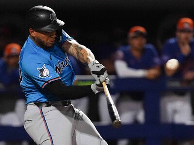 Agustín Ramírez voló la verja y comandó triunfo de los Marlins