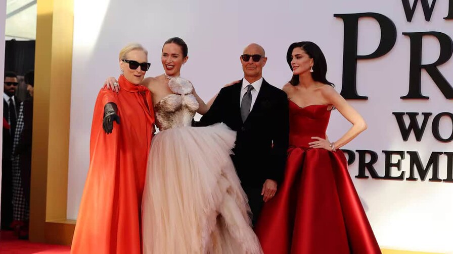 Elegancia y estilo vintage en el estreno en Nueva York de El diablo viste a la moda 2