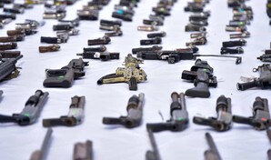 Interior y Policía destruye 2,268 armas de fuego incautadas
