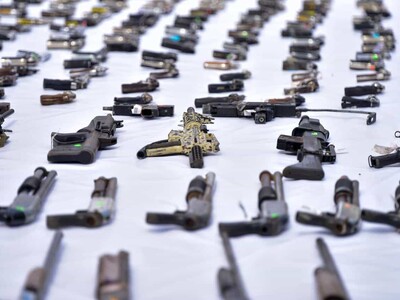 Destruyen 2,268 armas de fuego para fortalecer la seguridad ciudadana