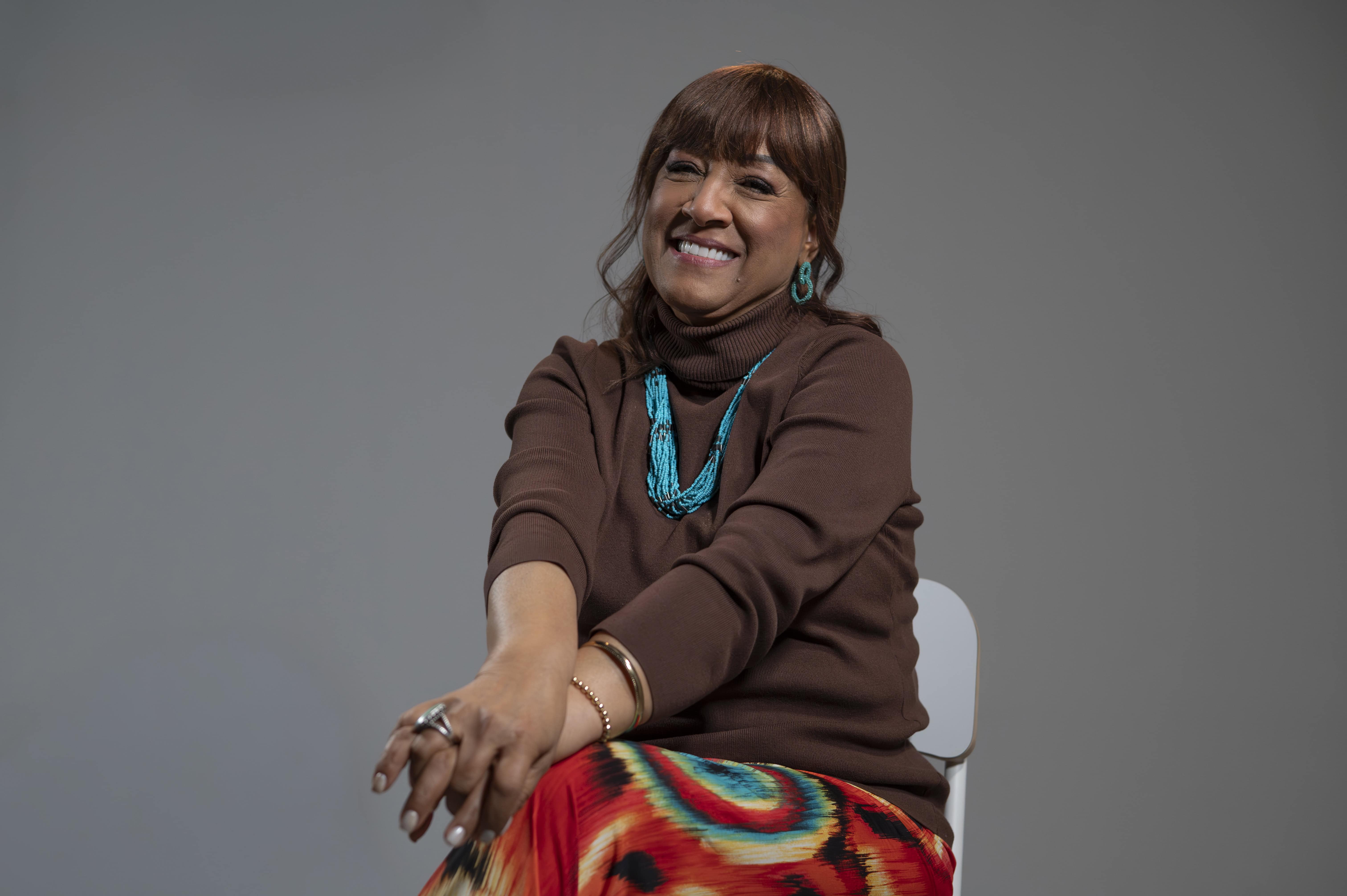 Milly Quezada se mostró feliz de llevar su vida al cine (NELSON PULIDO)