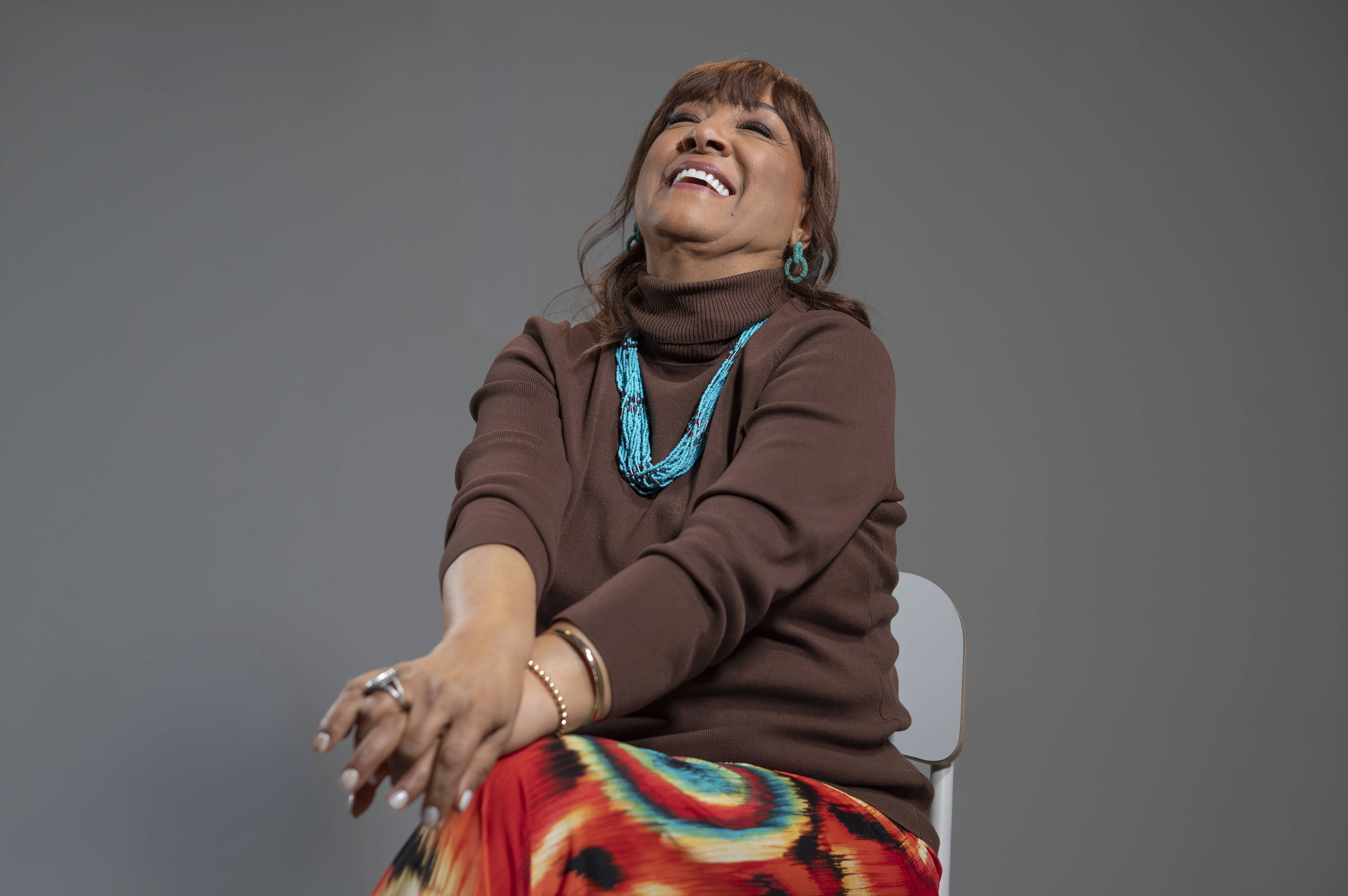 Milly Quezada se mostró feliz de llevar su vida al cine (NELSON PULIDO)