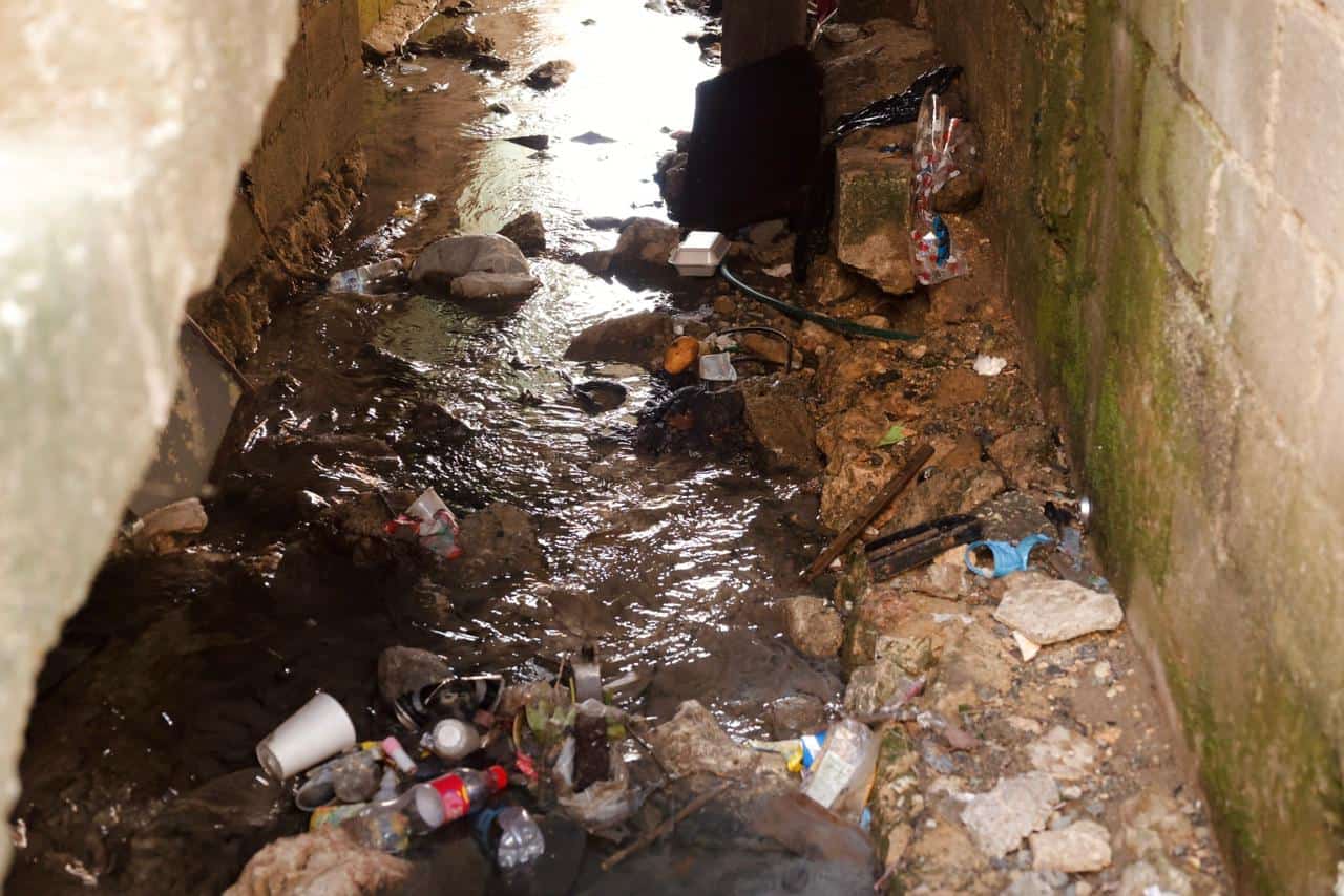 Lugar donde fue encontrada la menor de edad.