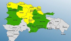 El COE eleva a ocho las provincias en alerta amarilla por efectos de vaguada