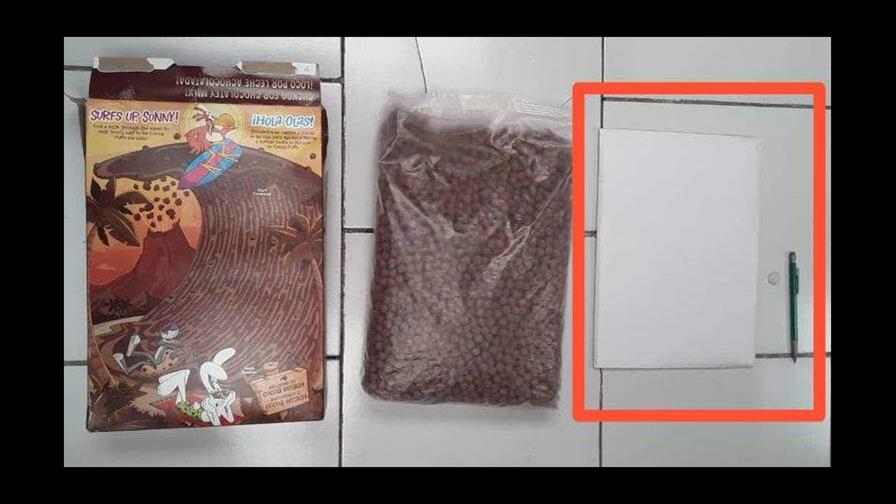 Aduana cubana decomisa 22,800 dosis de droga procedente de EE. UU.