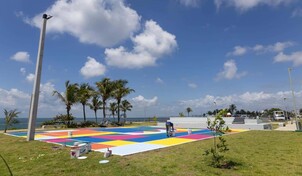 Malec&oacute;n Deportivo, la megaobra que busca transformar el litoral de Santo Domingo