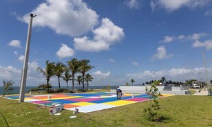 Malec&oacute;n Deportivo, la megaobra que busca transformar el litoral de Santo Domingo