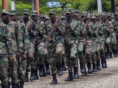 Haití gradúa a 339 soldados para luchar contra las bandas armadas