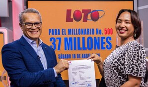Emprendedora de San Juan gana 37 millones en sorteo de Leidsa