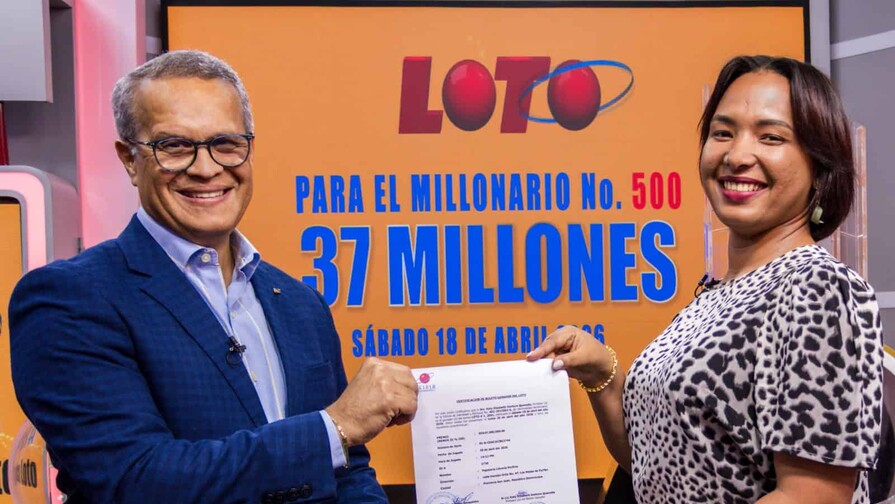 Emprendedora de San Juan gana 37 millones en sorteo de Leidsa