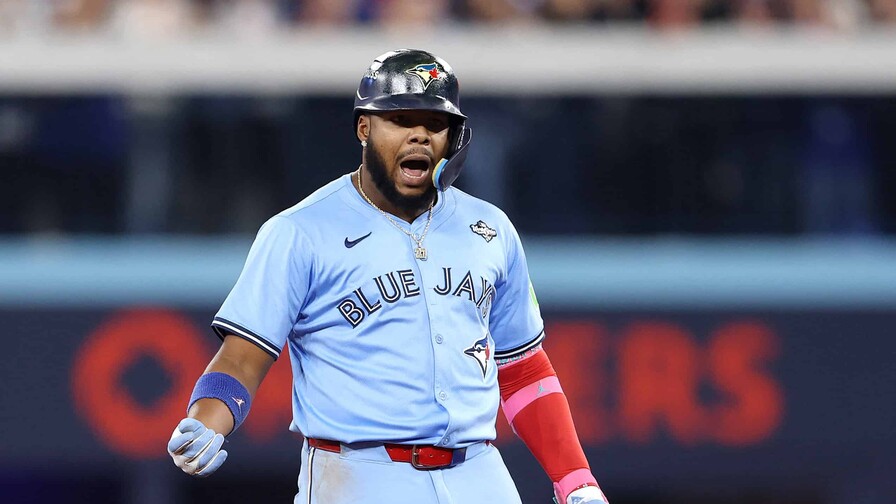 Vladimir Guerrero Jr. cambia poder por contacto en un arranque at&iacute;pico