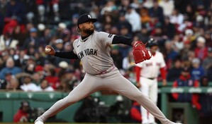 Luis Gil logr&oacute; su primer triunfo del a&ntilde;o ante los Medias Rojas de Boston