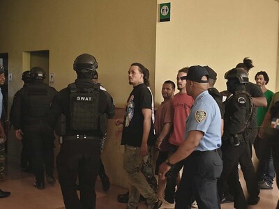 Aplazan coerción a siete motoristas por muerte de chofer en Santiago