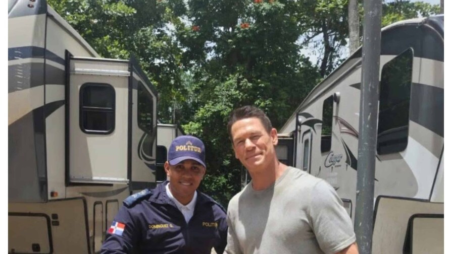 Circulan videos del actor y exluchador estadounidense John Cena en Puerto Plata