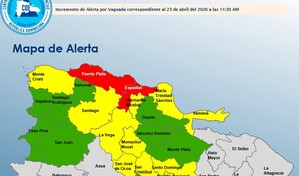 El COE mantiene 22 provincias bajo alerta por vaguada y lluvias intensas