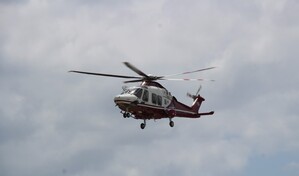 Helicóptero de la Fuerza Aérea sufre accidente en San Isidro; tripulación resulta ilesa