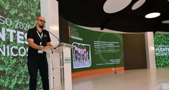 Alejandro Palmarola: "Los jardines bot&aacute;nicos son aliados importantes para cumplimiento de los ODS