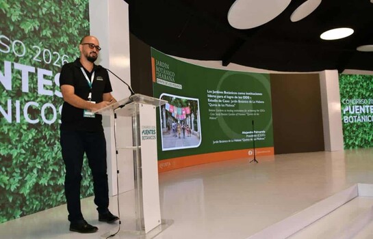 Alejandro Palmarola: "Los jardines bot&aacute;nicos son aliados importantes para cumplimiento de los ODS