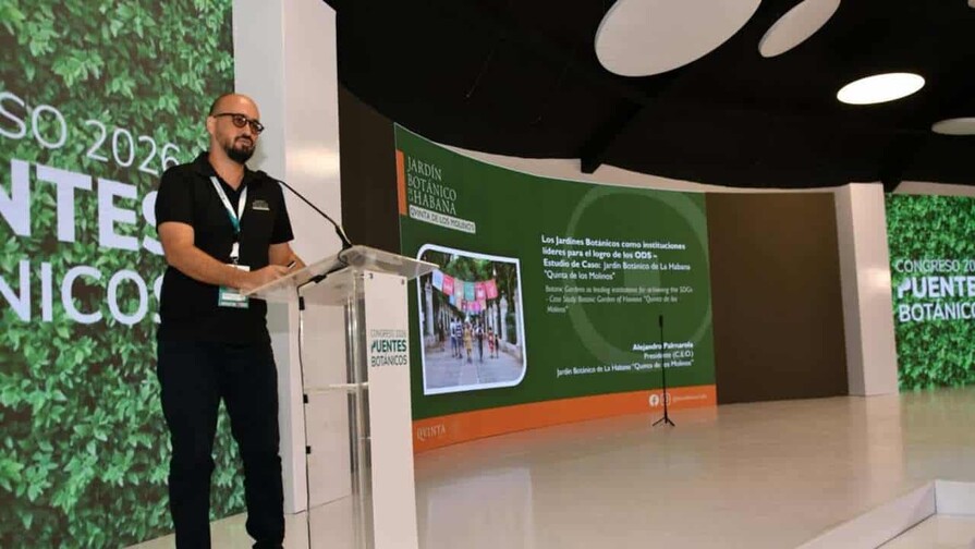 Alejandro Palmarola: "Los jardines bot&aacute;nicos son aliados importantes para cumplimiento de los ODS