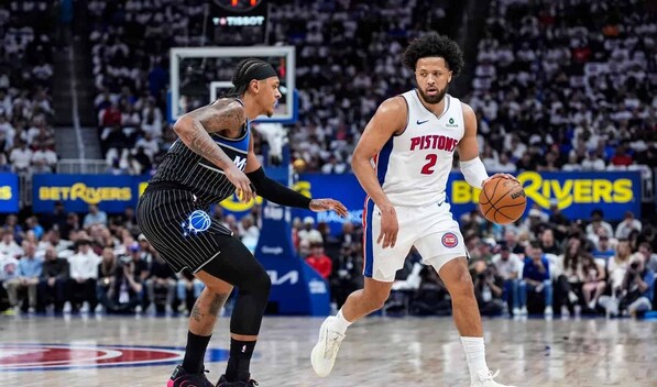 Golpe de autoridad de los Pistons ante los Magic para empatar 1-1 la serie