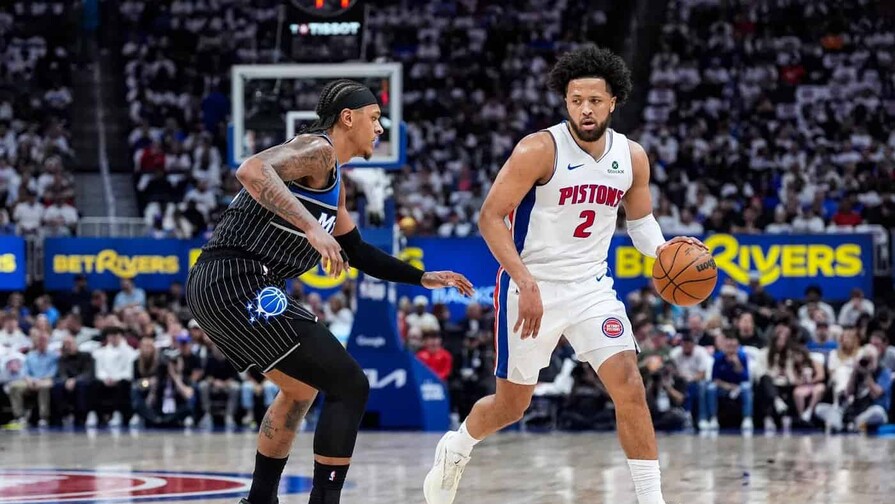 Golpe de autoridad de los Pistons ante los Magic para empatar 1-1 la serie