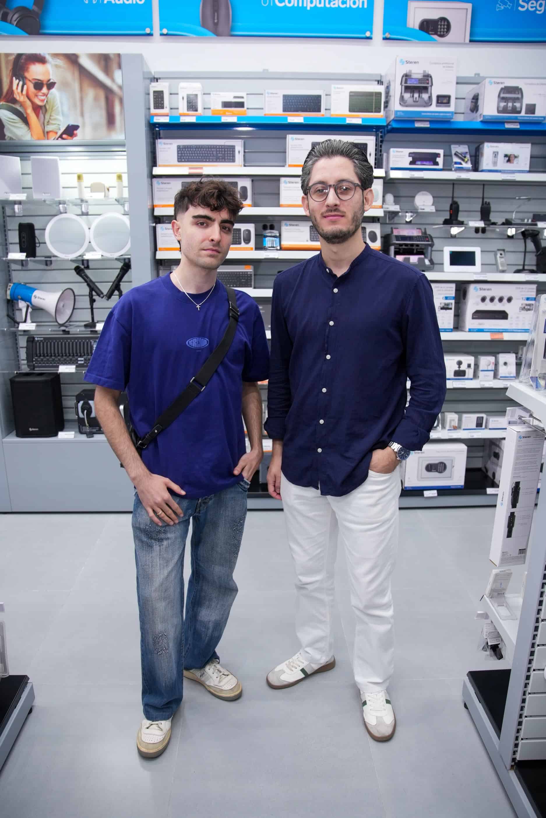 Erlantz García y Javier Rivera.