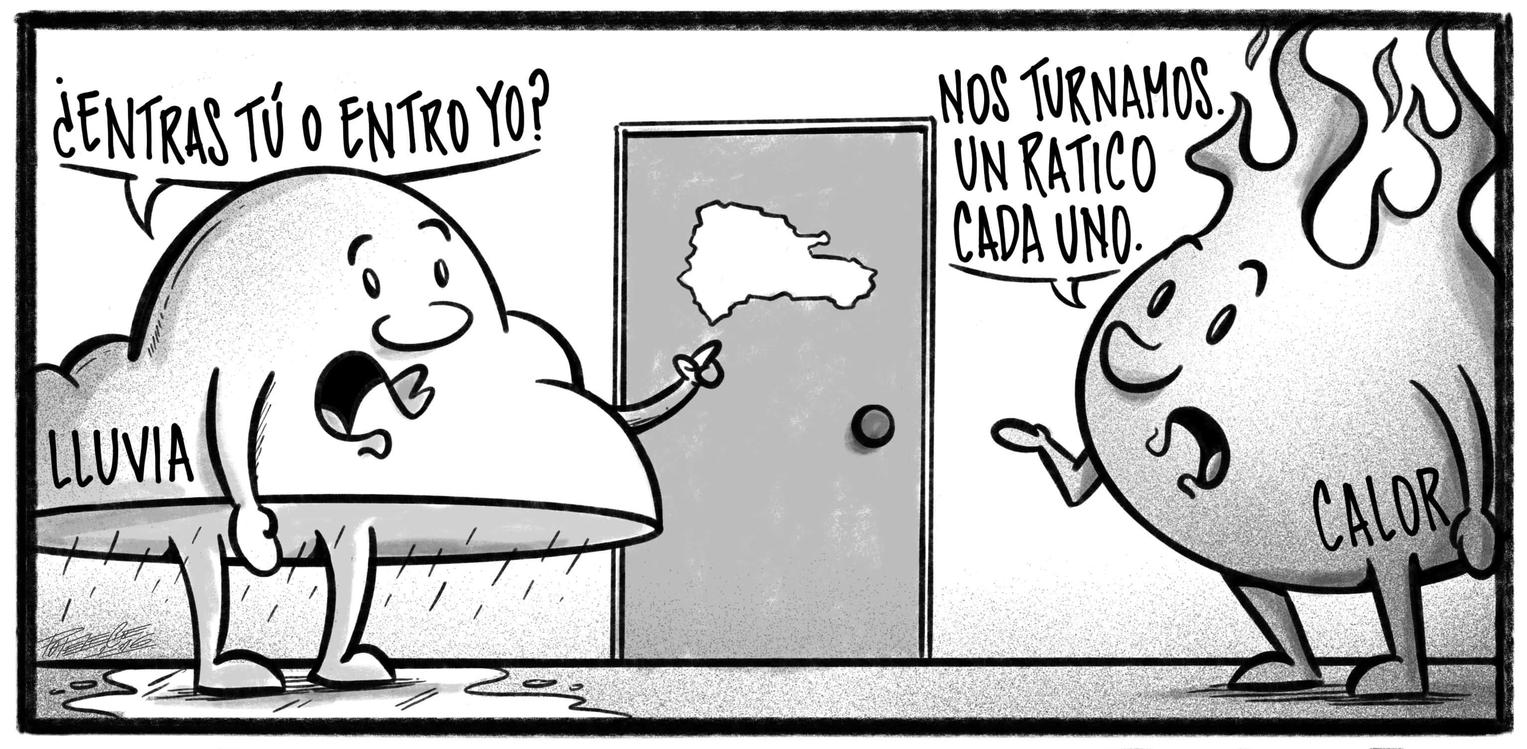 Caricatura de Noticiero Poteleche 24 abril 2026