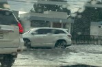 Granizadas, r&aacute;fagas de viento y fuertes lluvias afectan Altamira, Puerto Plata