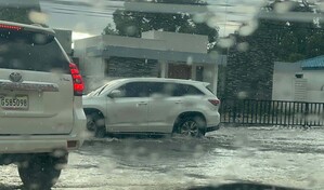 Granizadas, ráfagas de viento y fuertes lluvias afectan Altamira, Puerto Plata