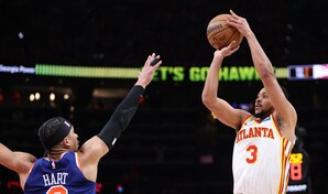 Hawks ganan por un punto a los Knicks y se ponen 2-1 arriba en los playoffs