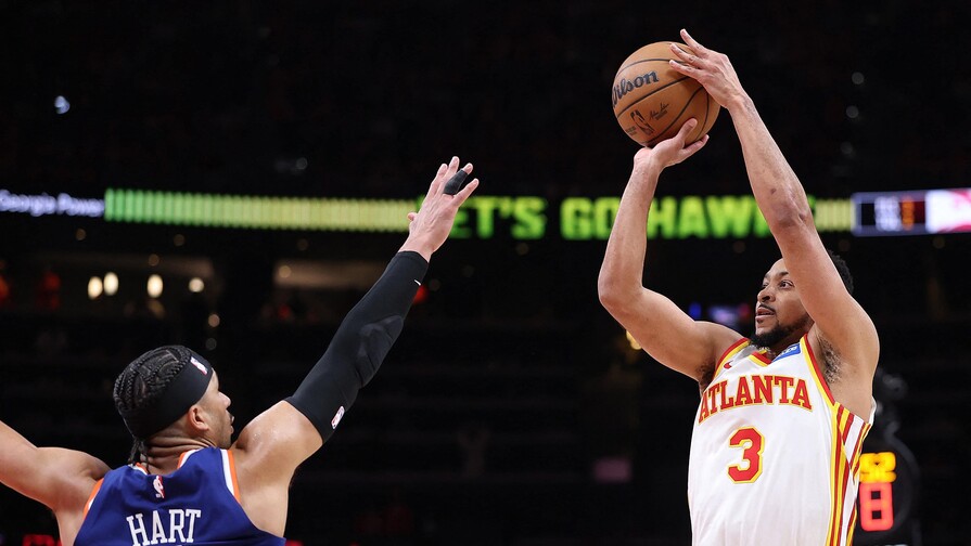 Hawks ganan por un punto a los Knicks y se ponen 2-1 arriba en los playoffs