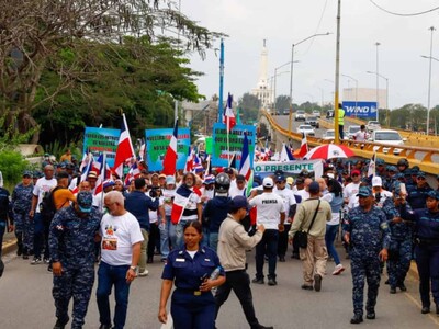 Protesta por minería en Cordillera Septentrional paraliza el tránsito